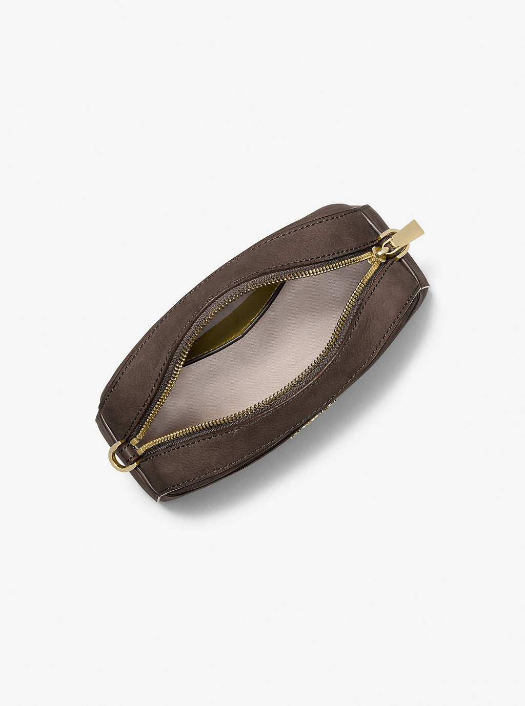 Jet Set Small Nubuck Camera Crossbody Bag