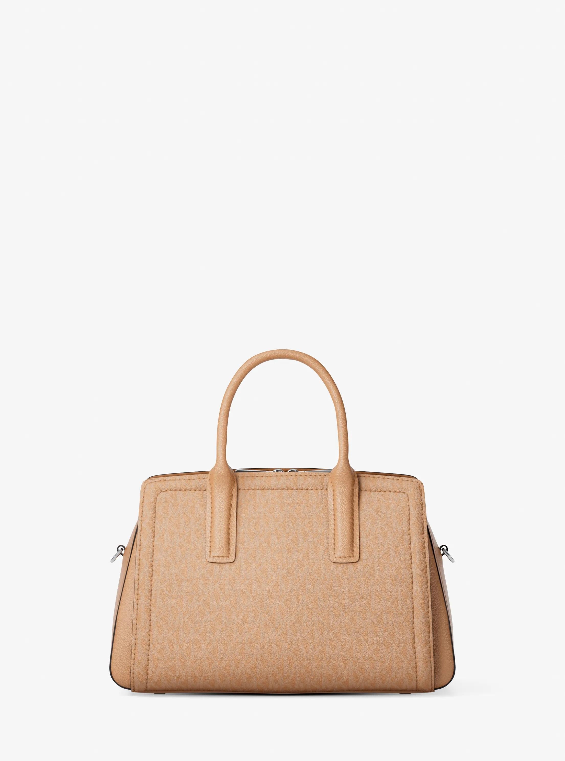 Laila Small Signature Logo Satchel