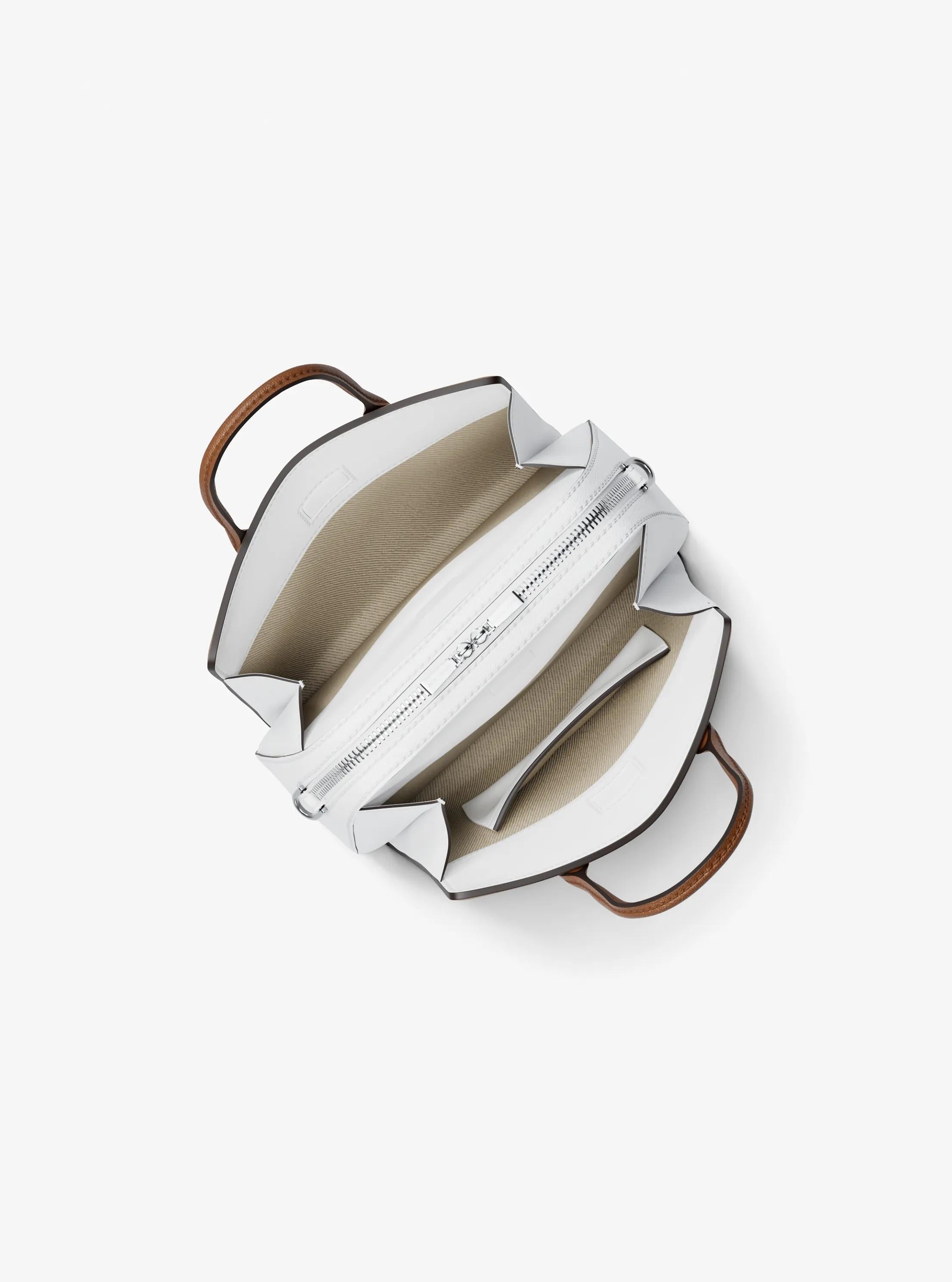 Laila Extra-Small Color-Block Leather Crossbody Bag