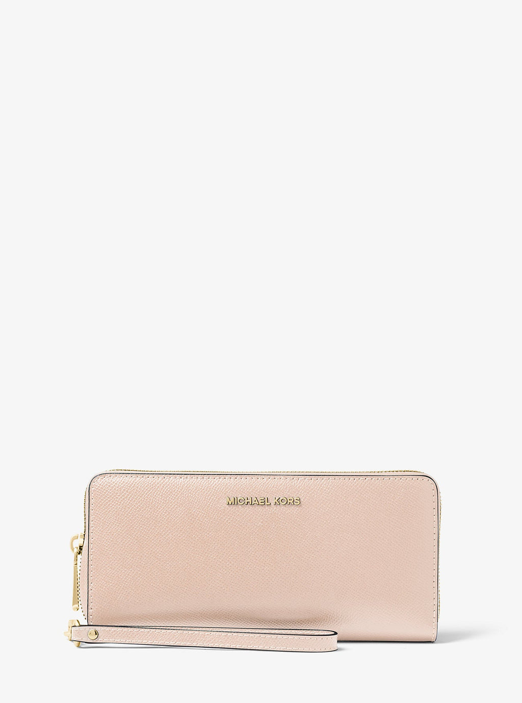 Leather Continental Wristlet