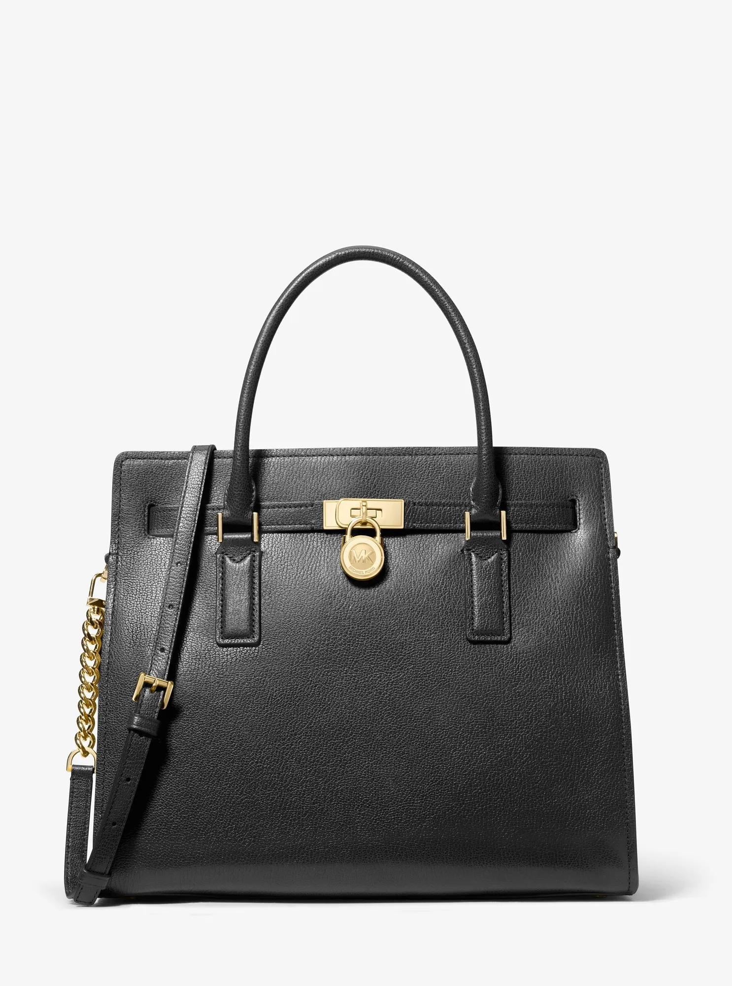 Hamilton Moderne Large Leather Satchel