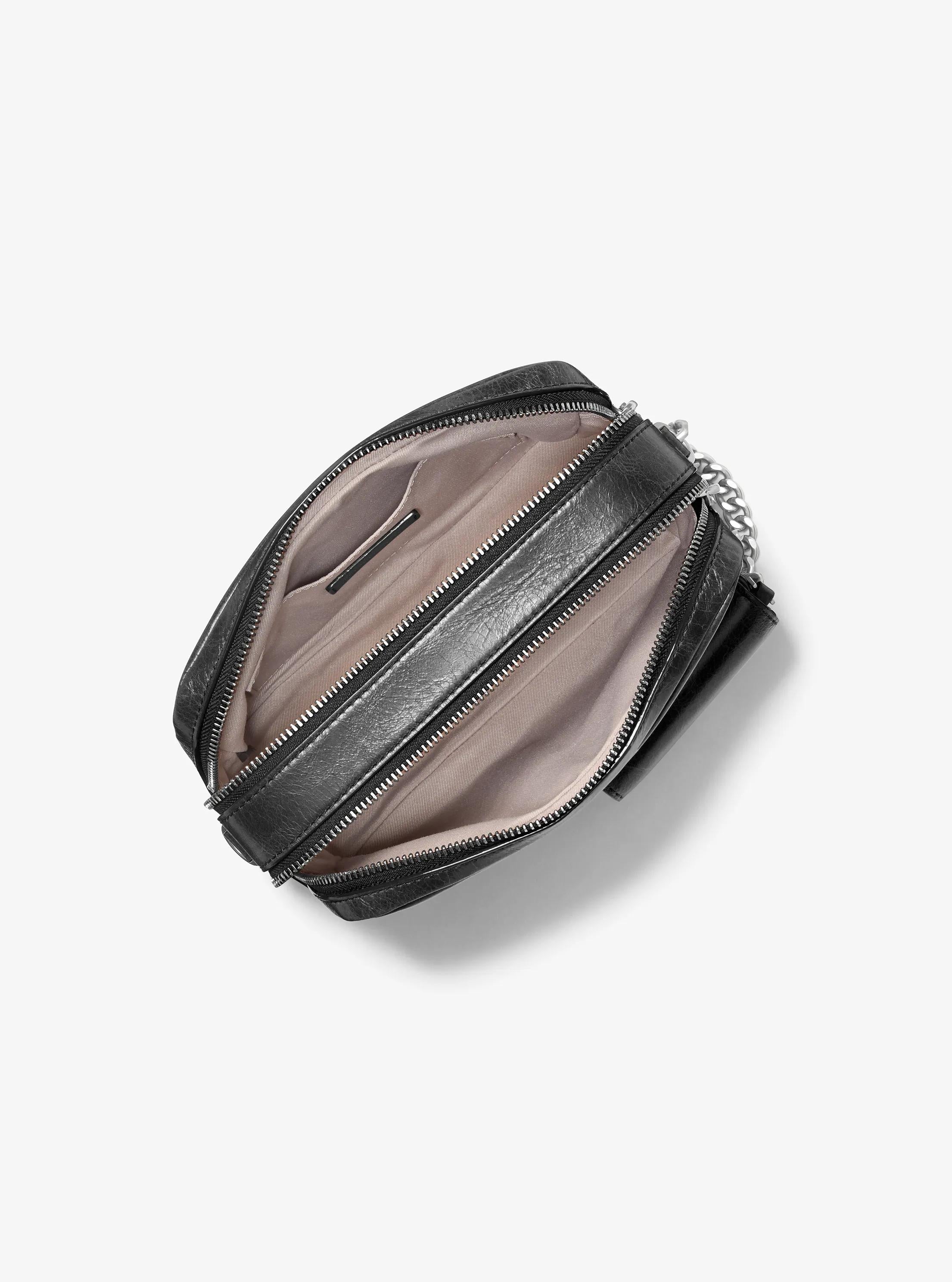 Bryant Medium Leather Camera Crossbody Bag With Card Case
