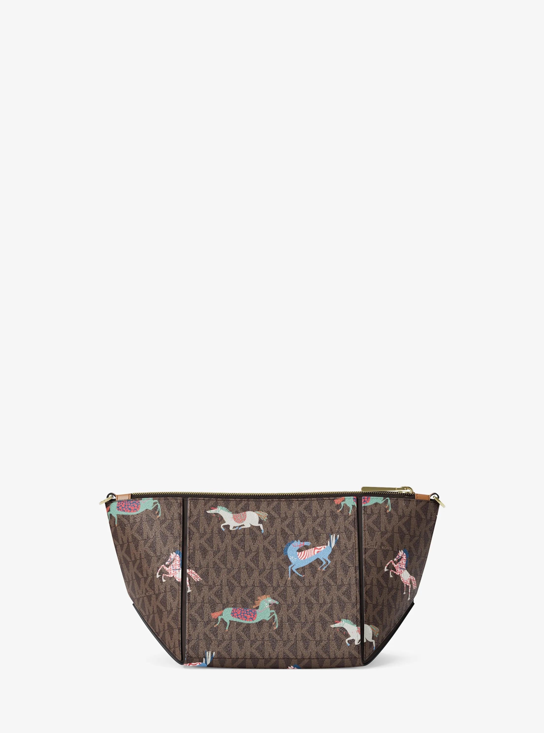 Jordi Small Signature Logo Convertible Crossbody Bag